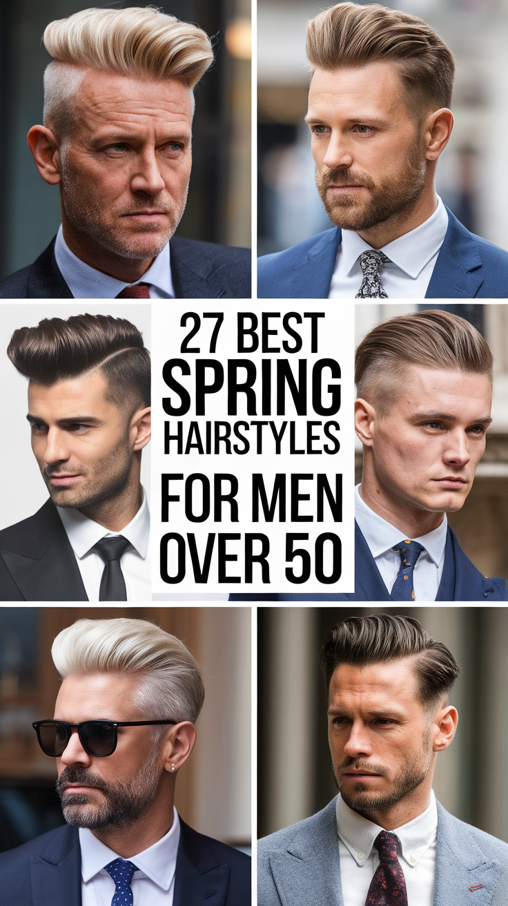 Best Spring Hairstyles For Men Over 50 Stylish Ideas For Gray Hair