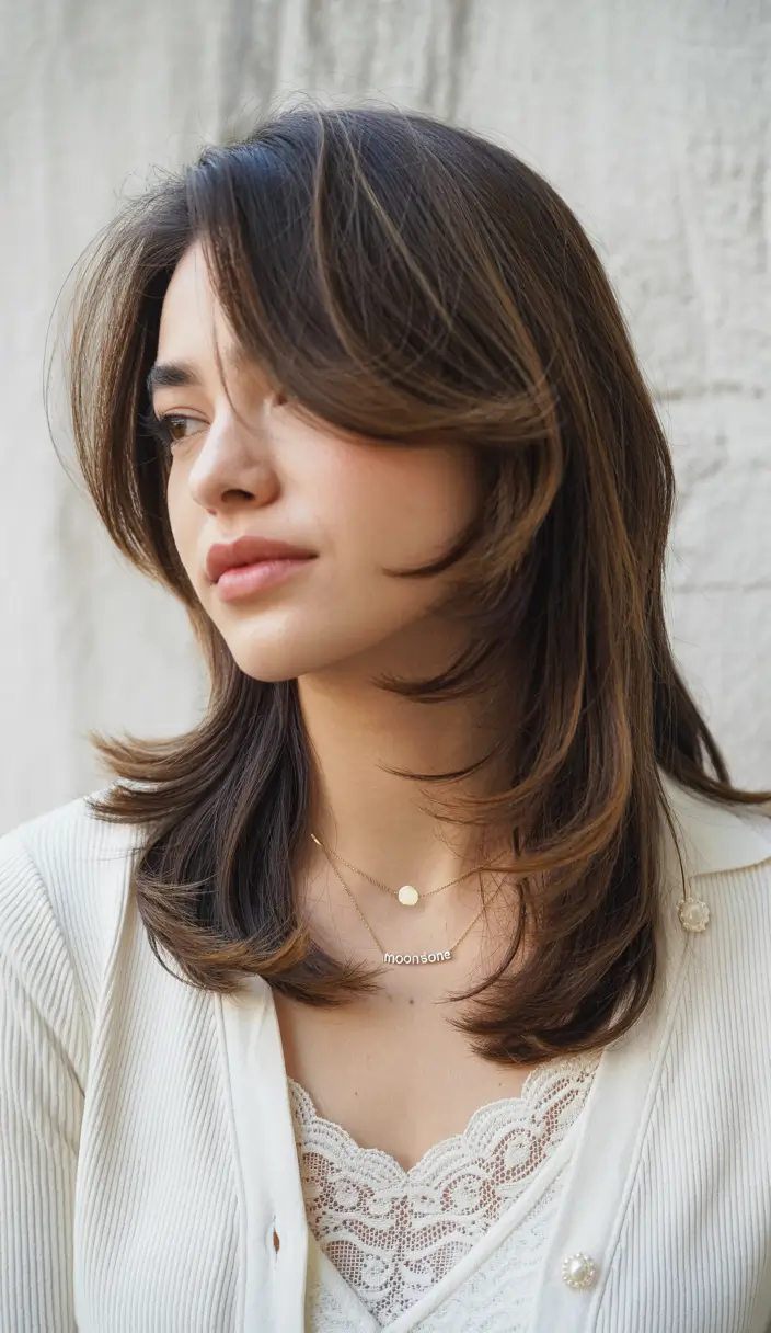 Autumn Haircut Inspiration 2025 Feathered Medium Layers