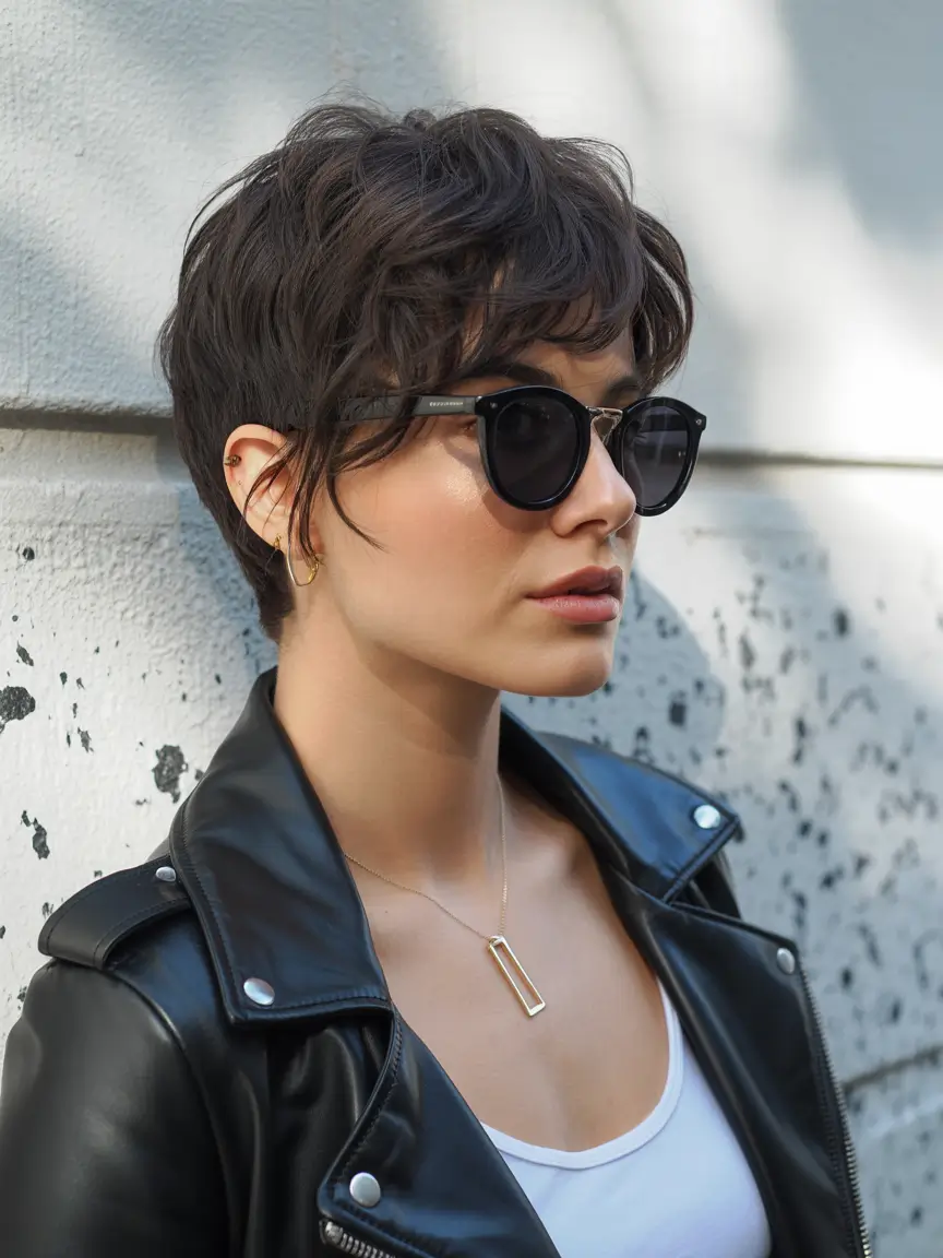 Popular fall haircuts Textured Cropped Cut