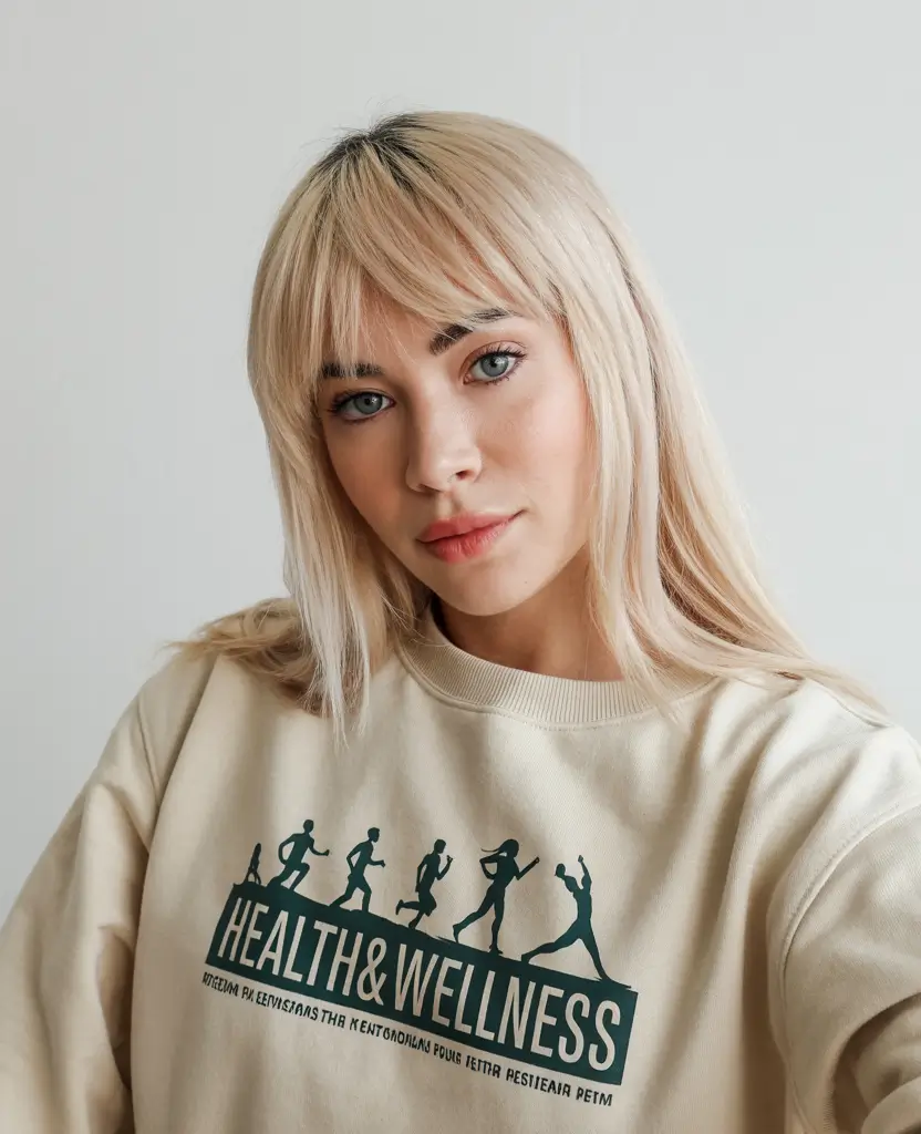 Popular fall haircuts Platinum Straight Cut with Fringe