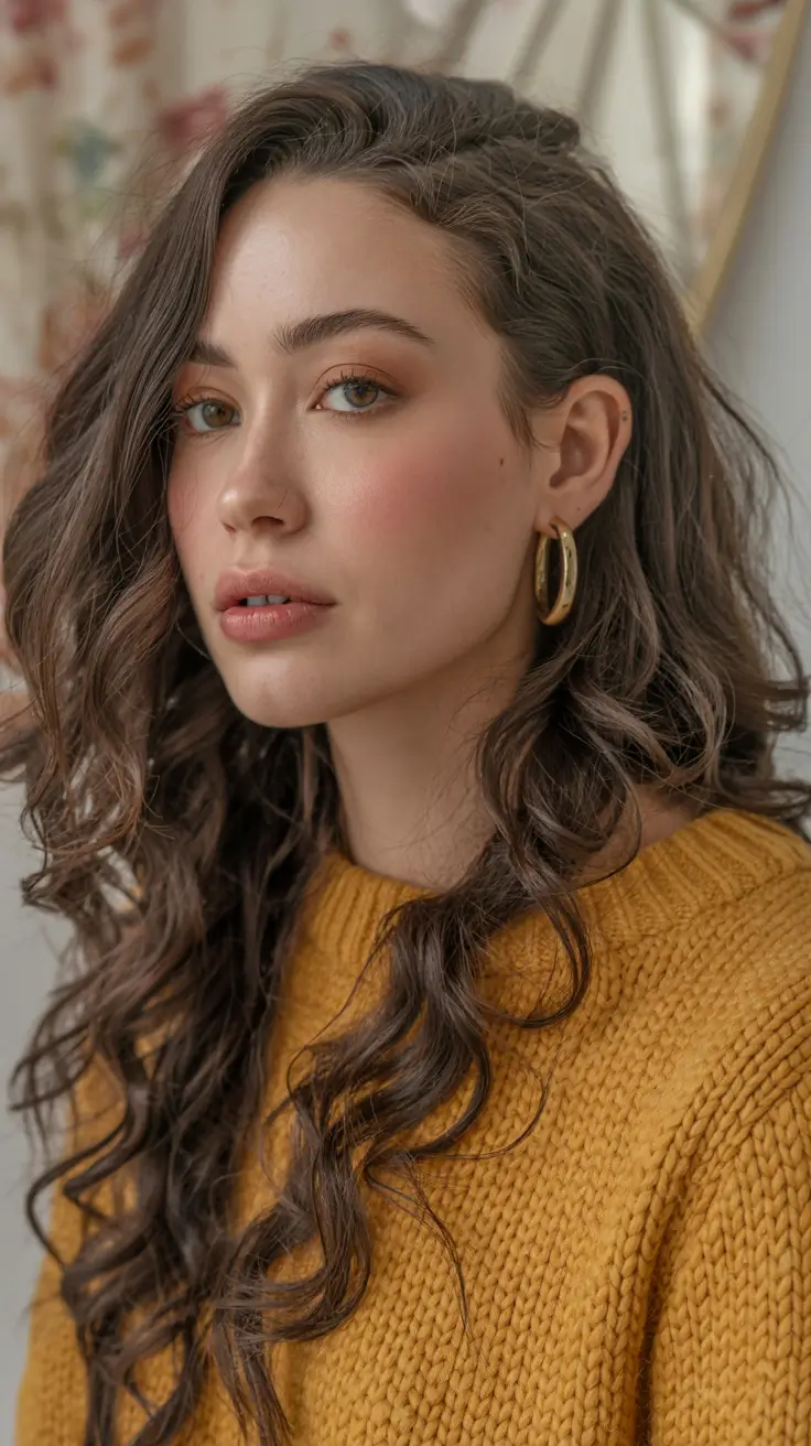 Popular fall haircuts Long Cascading Waves