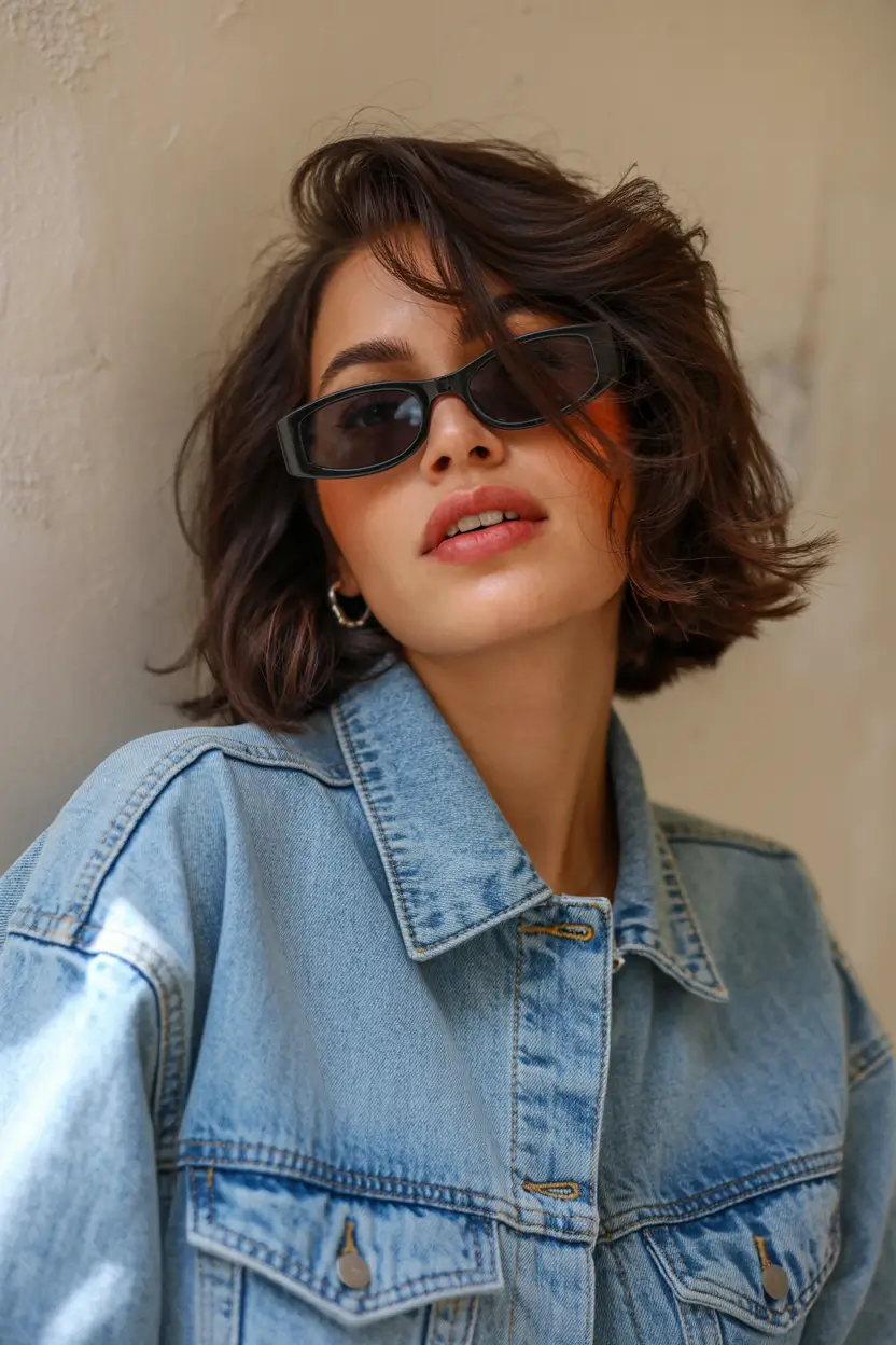 Popular fall haircuts Effortless Voluminous Bob