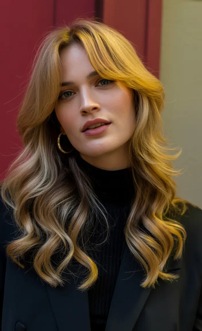 haicuts - October 2025 Golden Curtain Layers