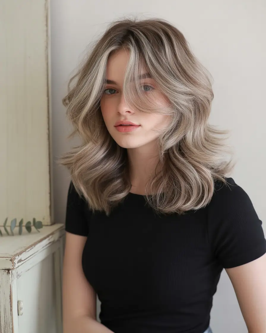 haicuts - October 2025 Smoky Blonde Midlength Layers
