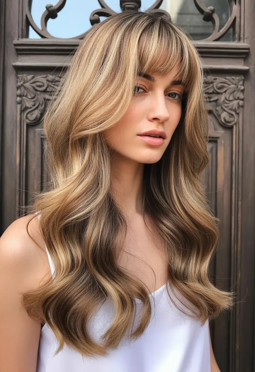 haicuts - October 2025 Long Waves with Blunt Bangs