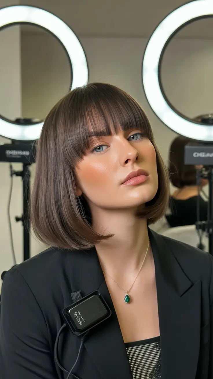 haicuts - October 2025 Blunt Bob with Sleek Bangs