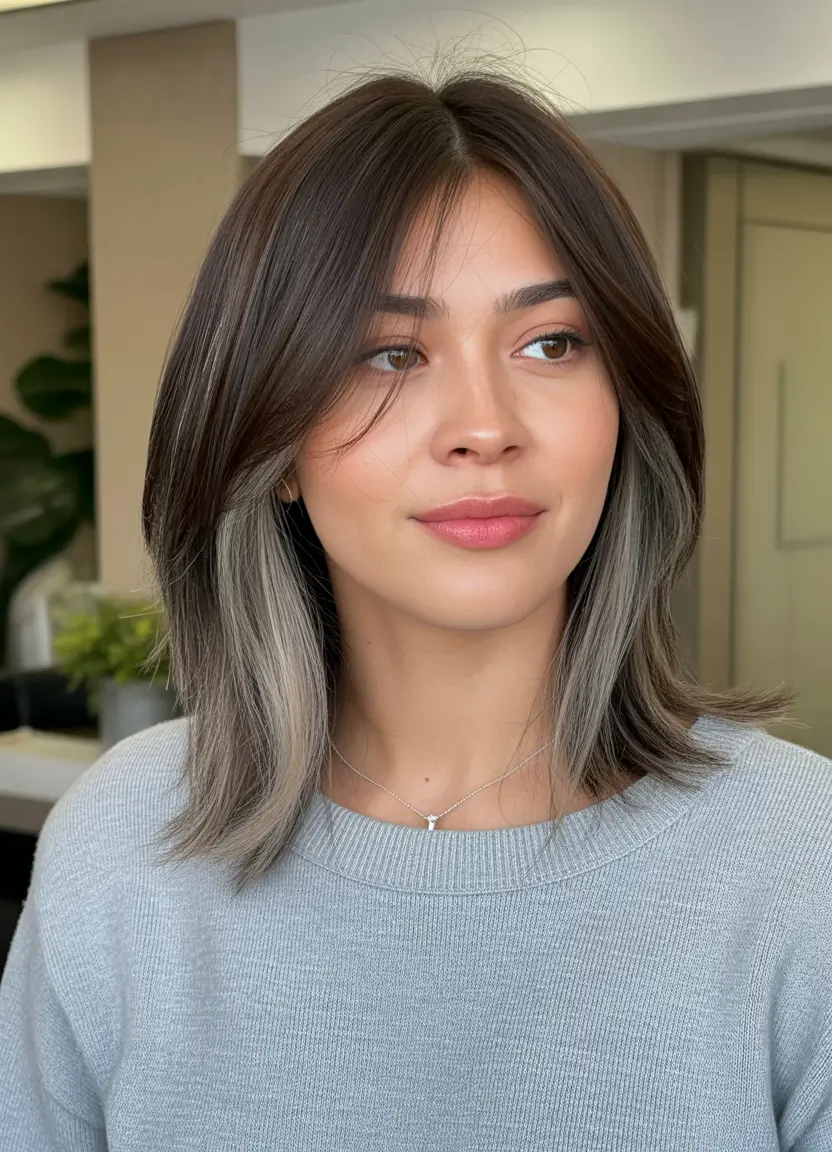 haicuts - October 2025 Shoulder Length Cut with Face-Framing Lights