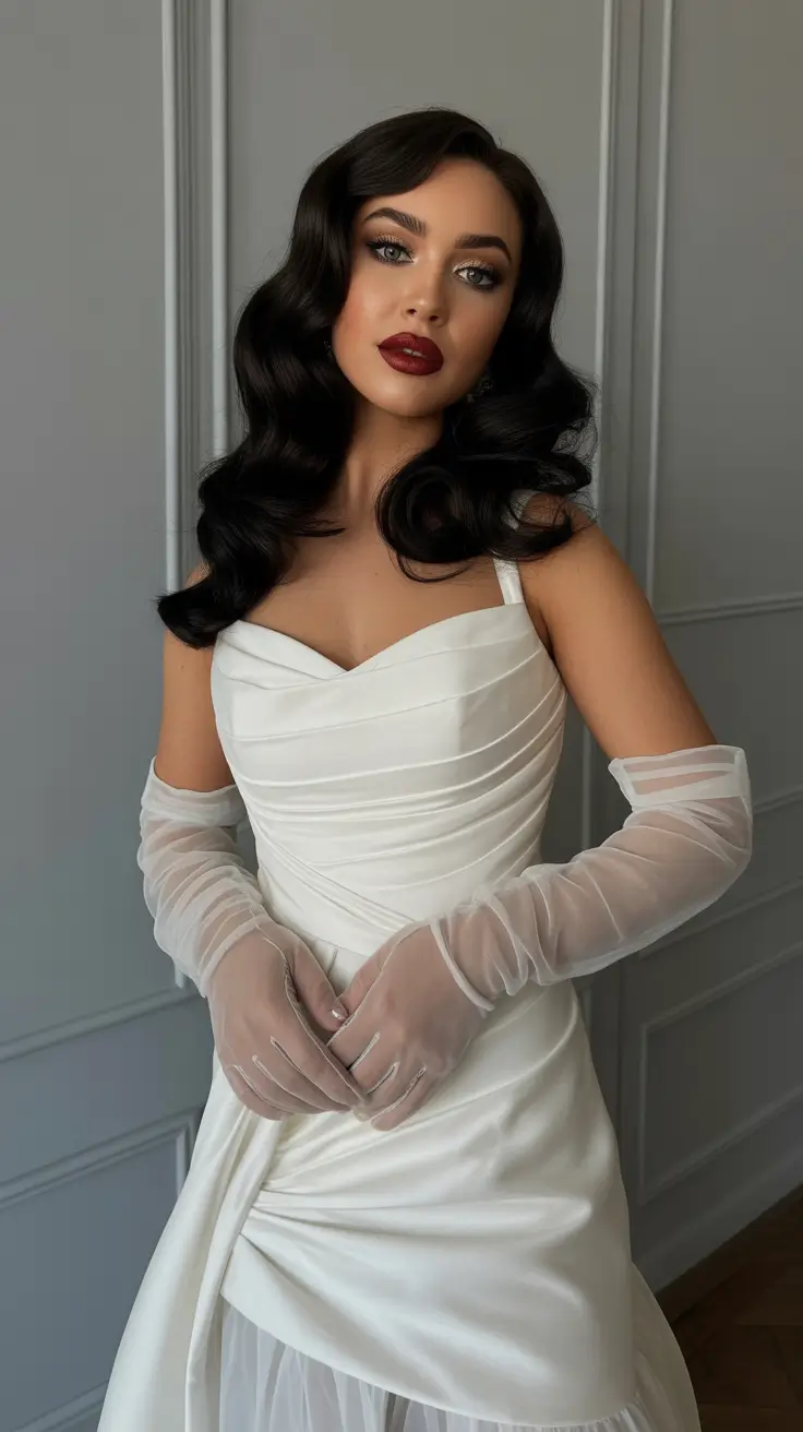 fall-wedding-hairstyles-old-school-glamour-bold-bride