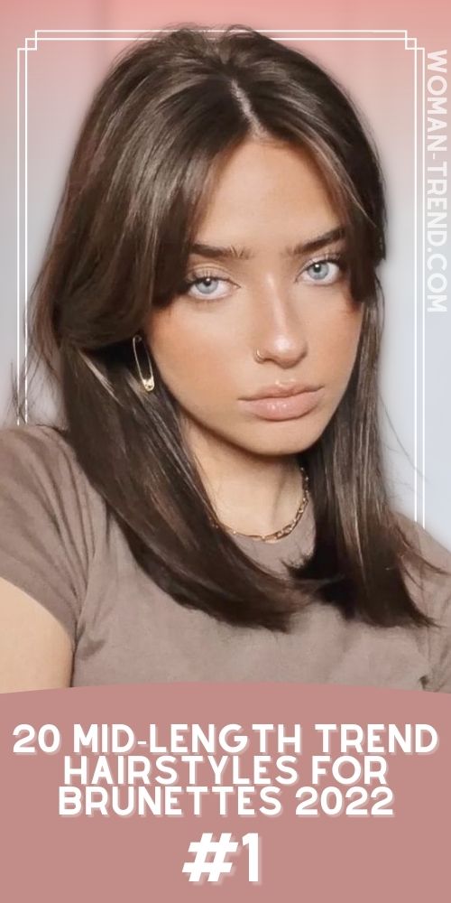 20 Trends Medium Brunette Haircut – Hairstyles 2022 Trends Medium Brunette Haircut – Hairstyles 2022
