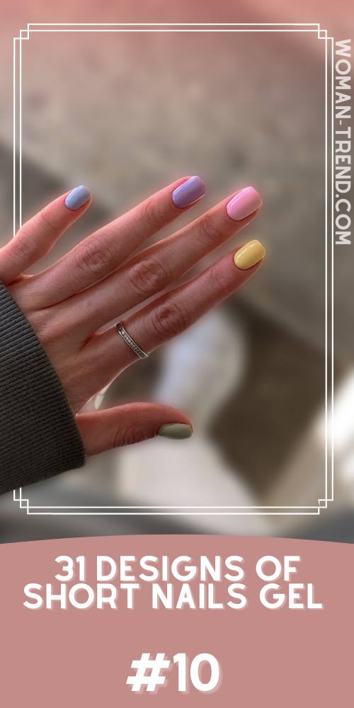 Short nail designs gel 2022 Short nail designs gel