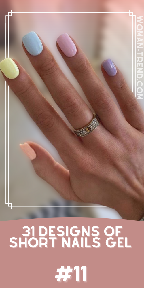Short nail designs gel 2022 Short nail designs gel
