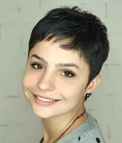 Short Pixie Braids Edgy Short Pixie Cut