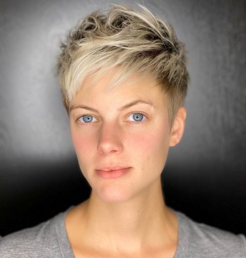 Short Pixie Cut Thick Hair Super Short Pixie Cut