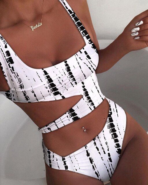 One Piece Sheer Swimwear Sexy One Piece Swimwear