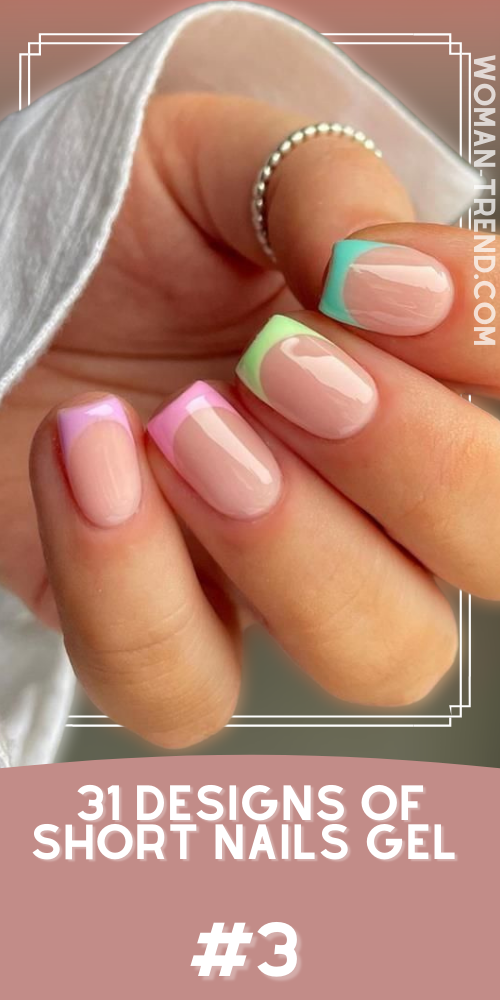 Short nail designs gel 2022 Short nail designs gel