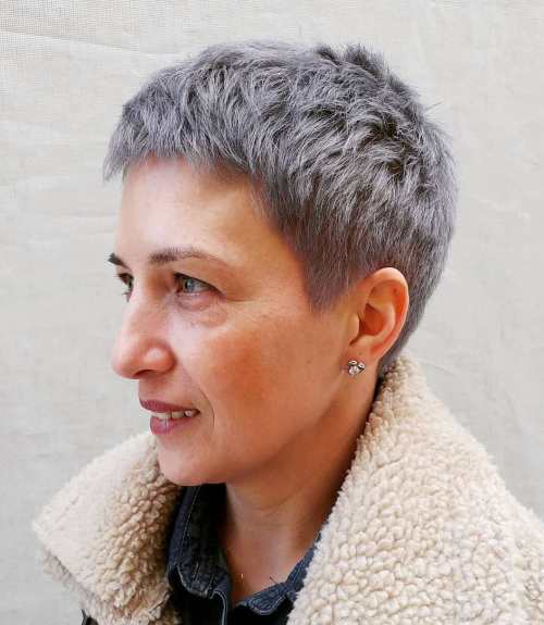 Short Thick Pixie Haircuts Pixie Short Hairstyle