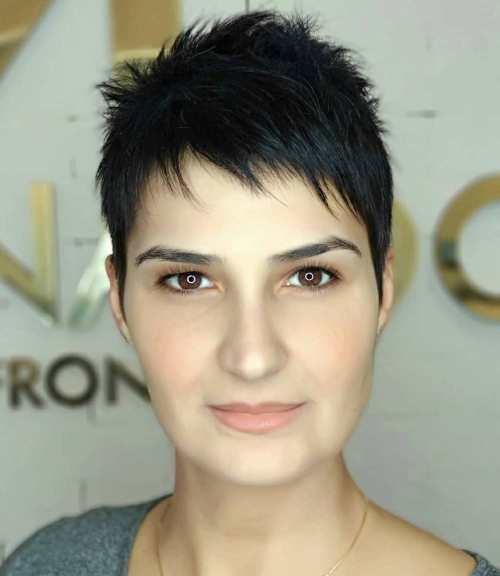 Black Short Pixie Cuts Short Pixie Style Hair
