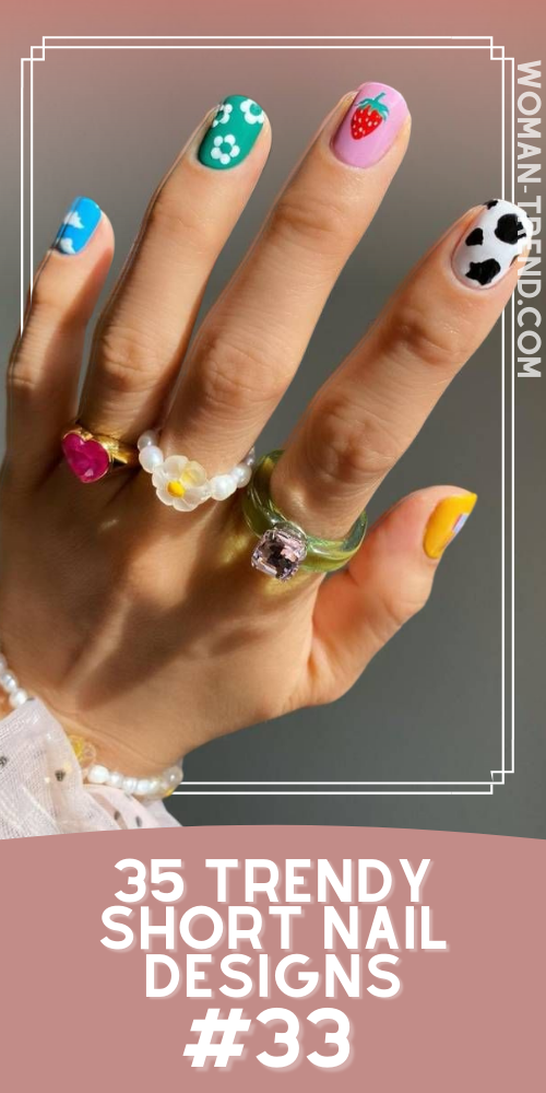 Trendy short nail designs – 2022 Trendy short nail designs – 2022