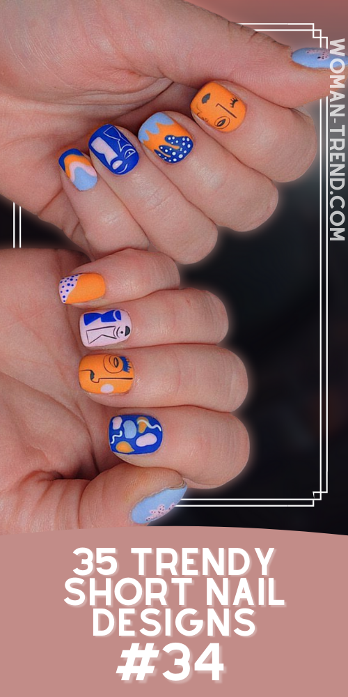 Trendy short nail designs – 2022 Trendy short nail designs – 2022