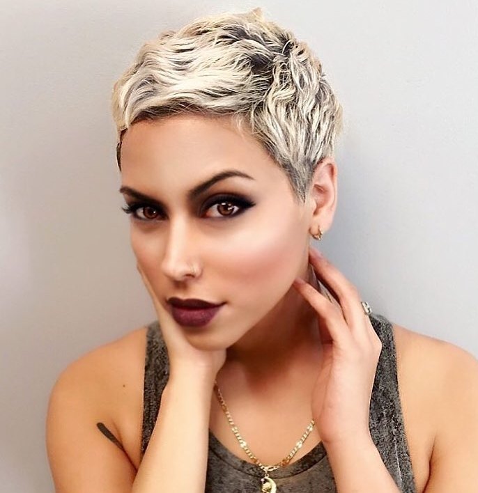 Short Pixie Cut For Thick Hair Pixie Short Haircut Styles