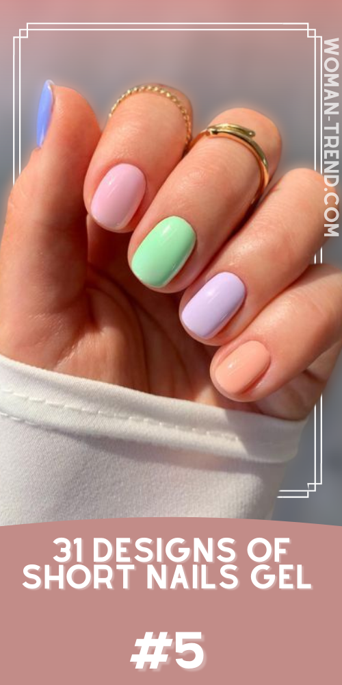Short nail designs gel 2022 Short nail designs gel