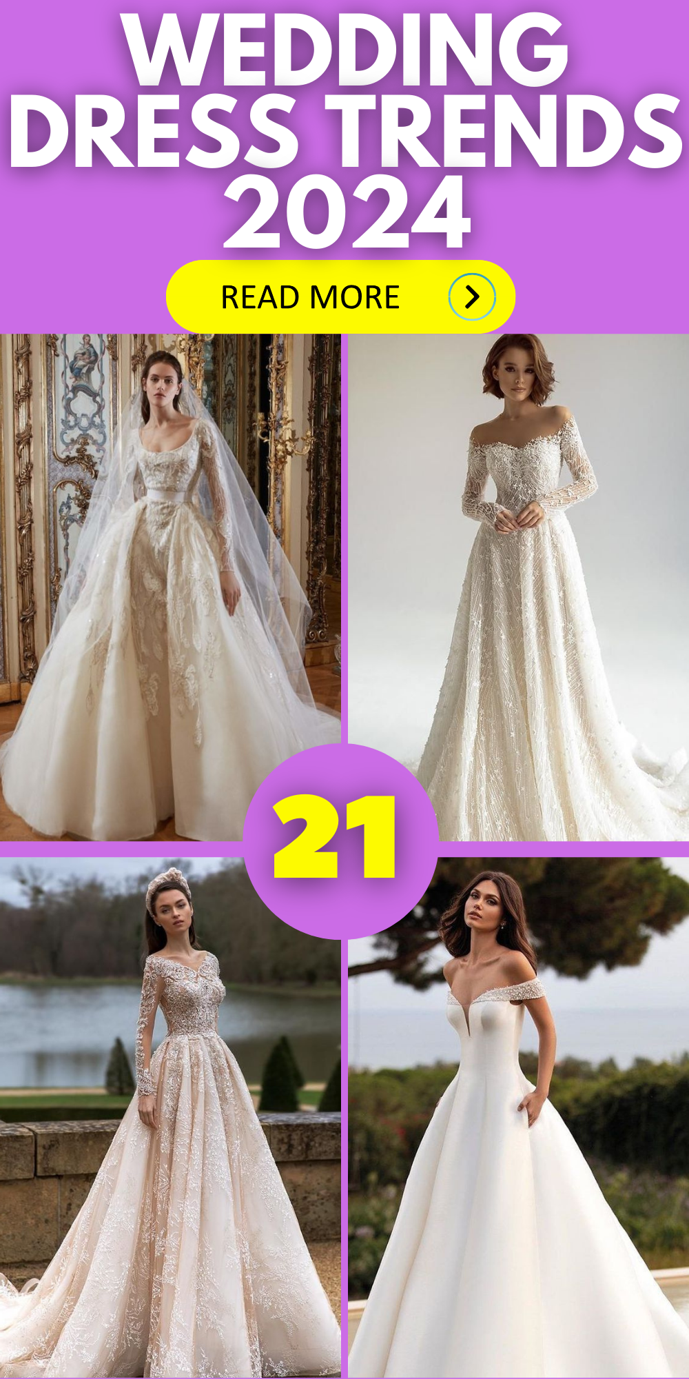 2024 Wedding Dress Trends From Elegant To Boho Modern Designs To   2 9 