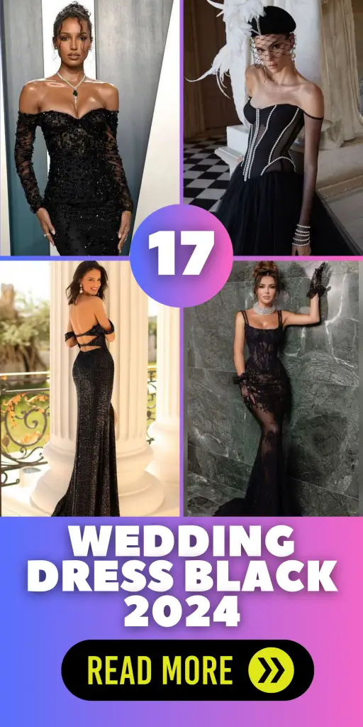 2024 Black Wedding Dresses: Elegant & Unique Bridal Trends
