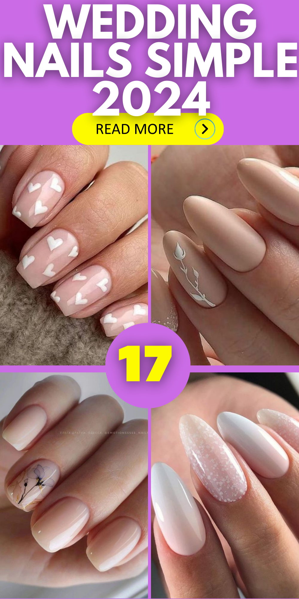 2024 S Top Wedding Nail Styles For Brides Elegant Simple Designs   2 22 