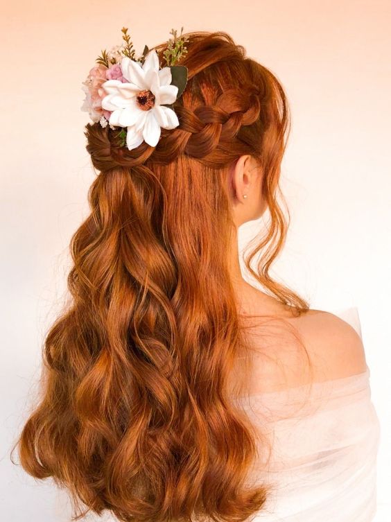 Wedding Hairstyles Down With Braids Experts Reveal The Hottest Trends - ks3fo45