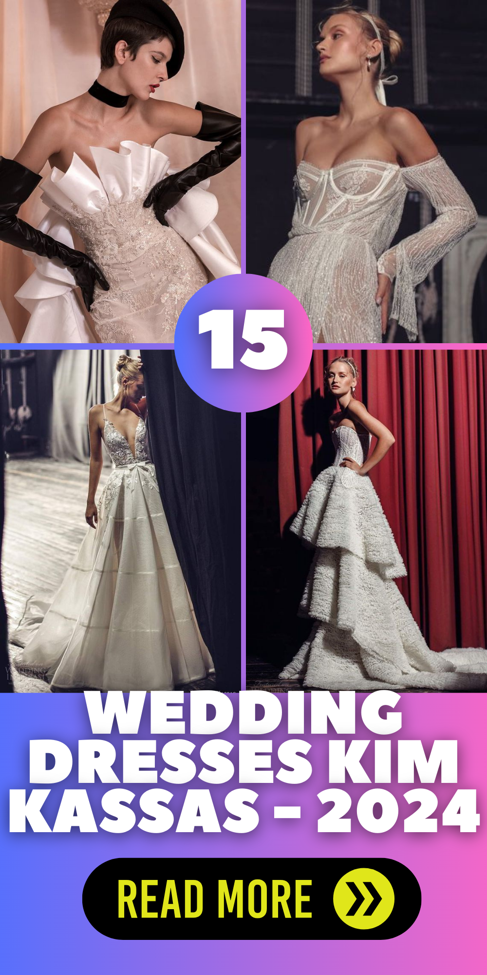 2024 Wedding Dresses by Kim Kassas Siren, Isabelle, Romeo, and More