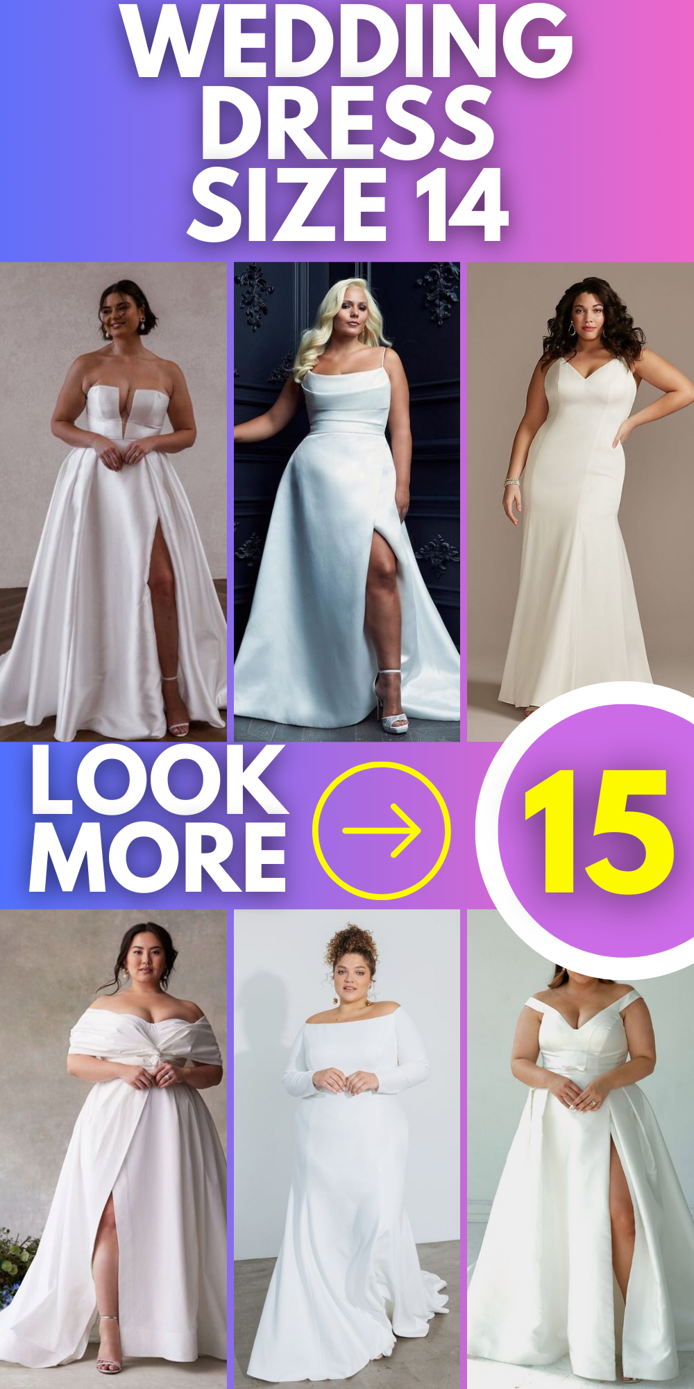 Size 14 Wedding Dresses Simple, Elegant, Boho, and More Styles for 2024