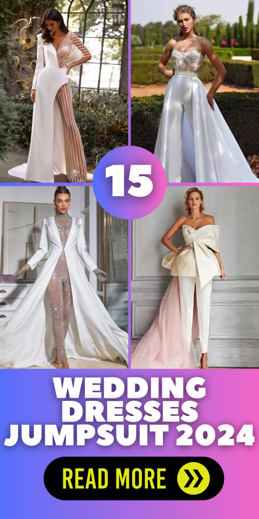 2024 Jumpsuit Wedding Dresses: Modern, Elegant Bridal Styles with ...