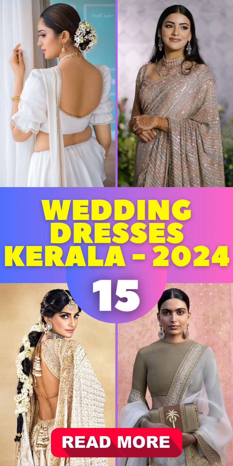 2024 Kerala Wedding Dresses Traditional, Christian, and Modern Bridal