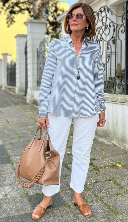 Elegant Summer Outfits for Mature Women - Wardrobe Trends 2024 - Fall ...