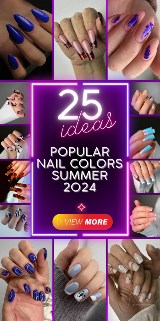 2024 Summer Nail Colors: Trending Shades for Gel, Dip Powder, & Shellac