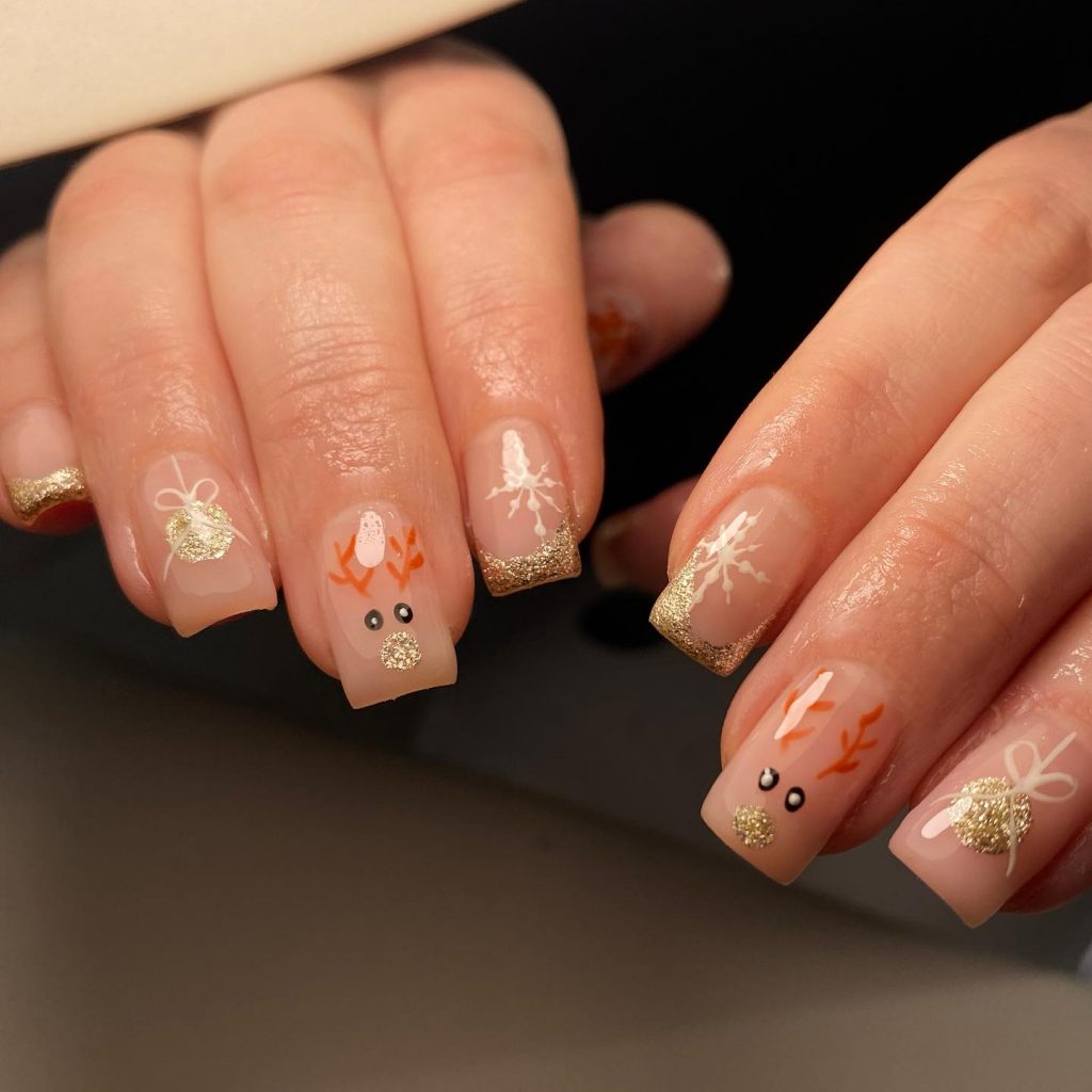 Winter Square Bold and Trendy: 27 Inspiring Winter Square Nail Designs for 2024-2025 ...