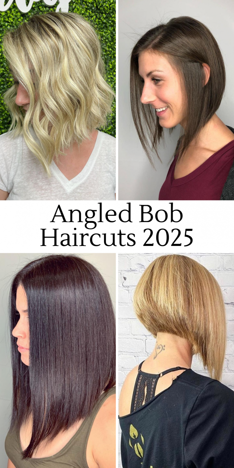 Angled Bob Haircuts 2025: 25 Trendy Styles for a Modern Edge - Fall ...