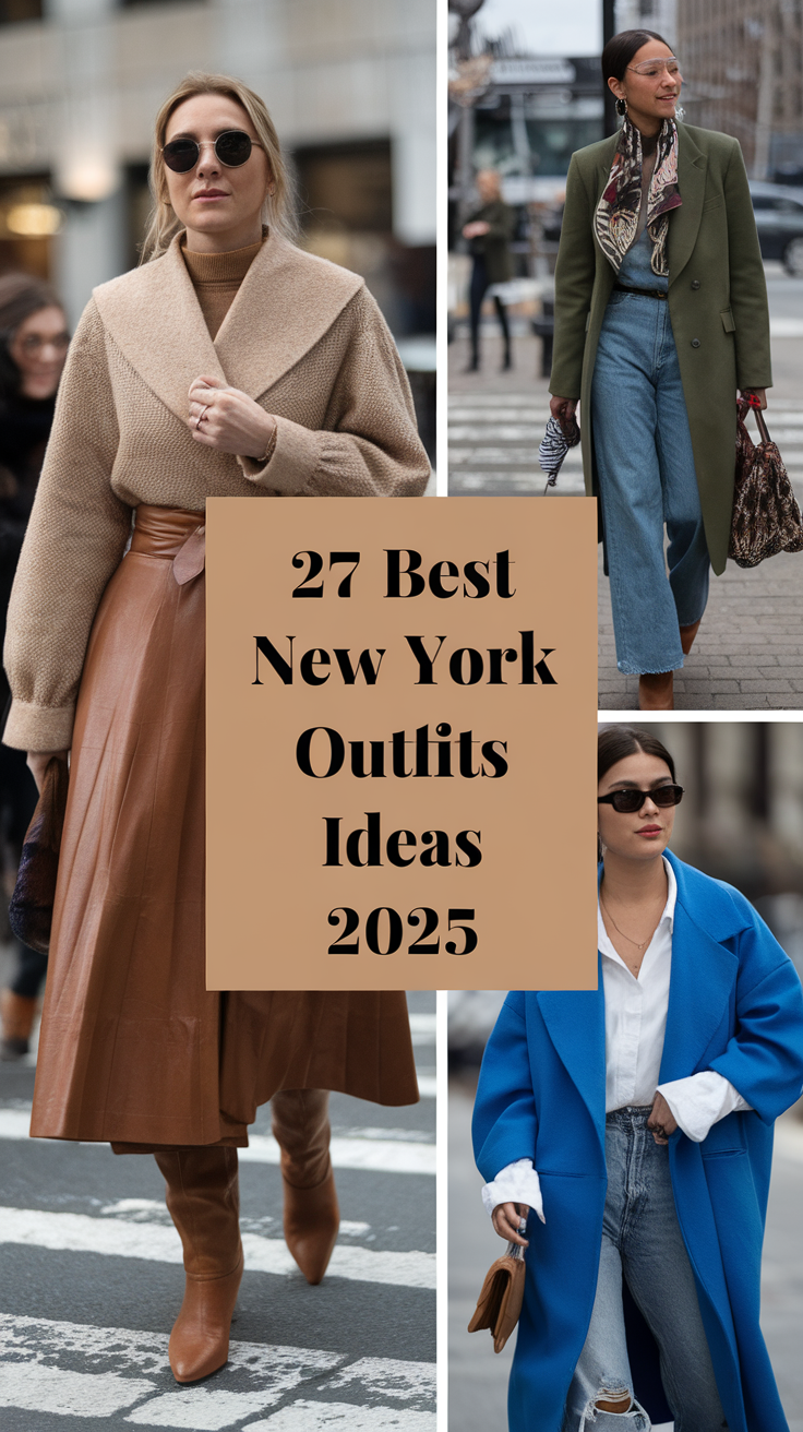 Best New York Outfits Ideas City Style For Winter Summer Fall And Fashion Week Trends