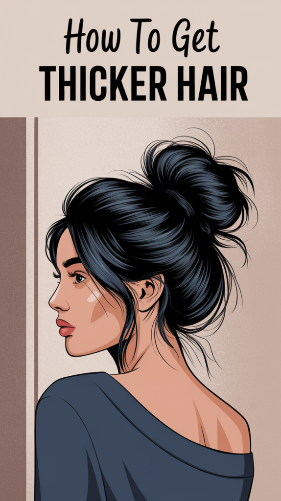 Proven Ways to Get Thicker Hair Naturally and Effectively