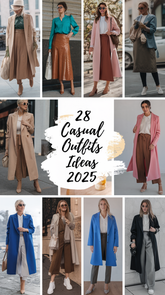 Casual Outfits Ideas 2025: Simple and Smart Fashion for Women of All ...