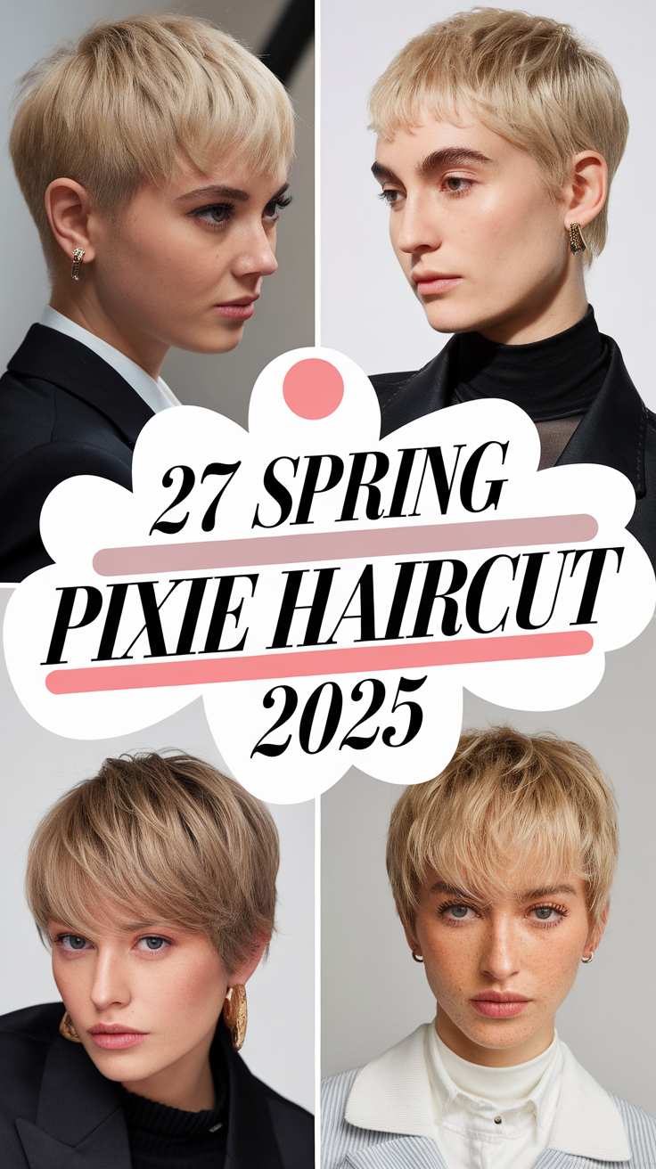 Spring Pixie Haircut 2025 27 Trendy Ideas for a Fresh Look Fall