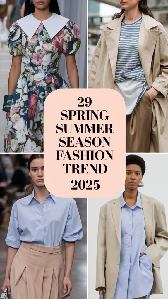 Spring Summer Season Fashion Trend 2025 – Outfit Ideas, Color Palettes ...