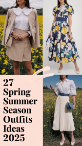 27 Spring Summer Season Outfits Ideas 2025 – Trendy Women Casual Looks