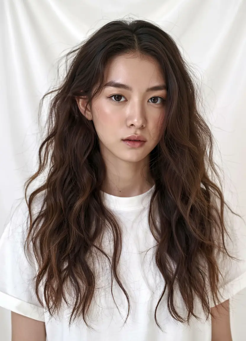 Long Haircut Inspiration for Summer 2025 - Soft Waves Loose Natural Waves with Airy Layers