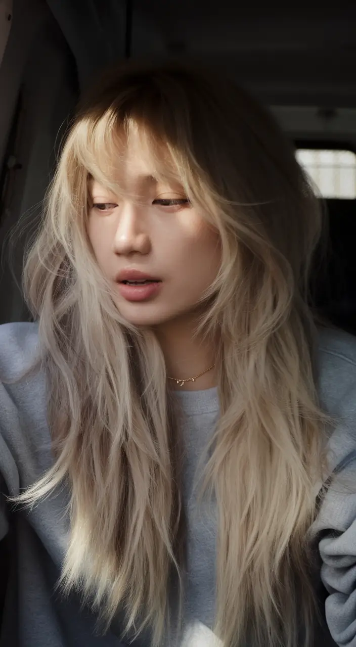 Summer 2025 Bangs Haircuts - Curtain Fringe Ideas Casual Cool Curtain Bangs with Urban Edge