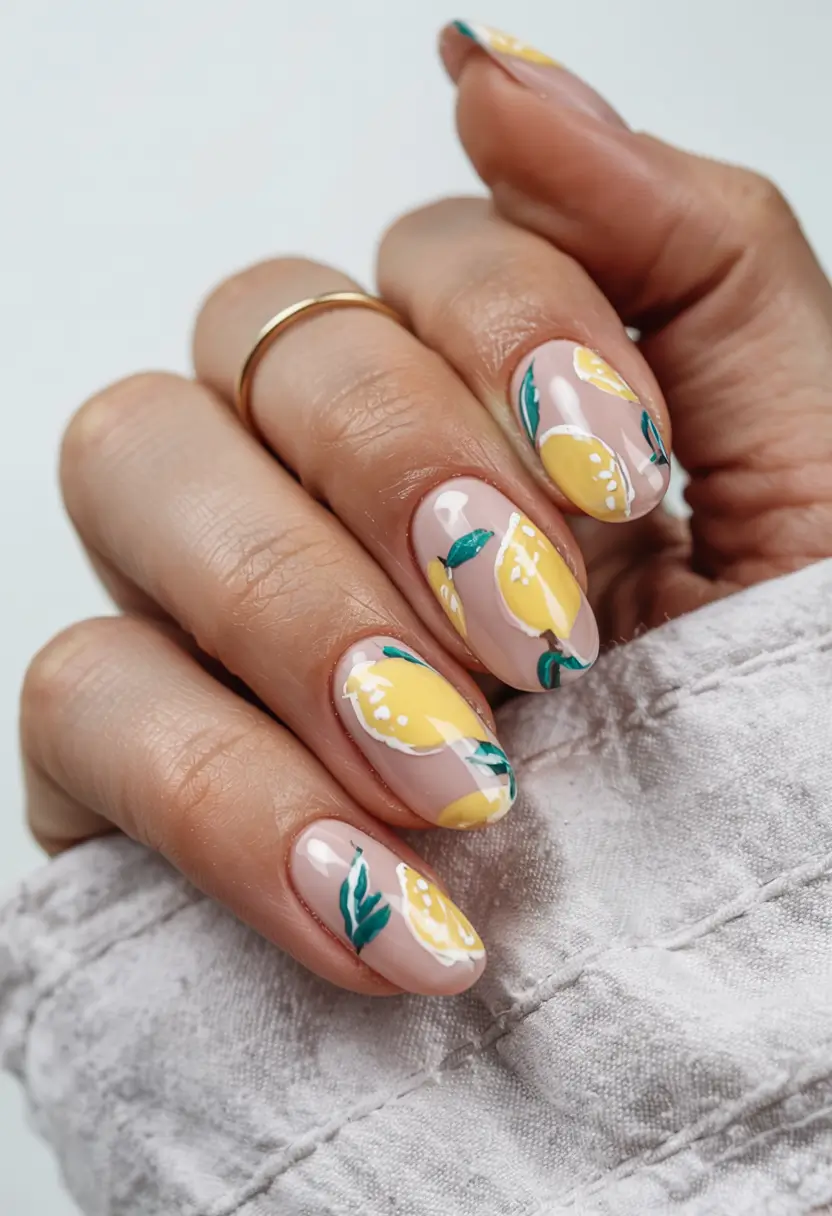 summer short nail ideas 2025 Freshly Picked Lemons