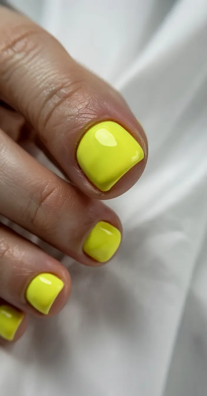 toe nail designs for summer 2025 Sunbeam Yellow for Bright Summer Moods