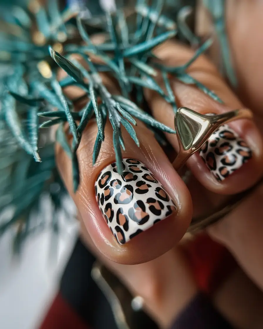 toe nail designs for summer 2025+Wild and Glossy Leopard Power