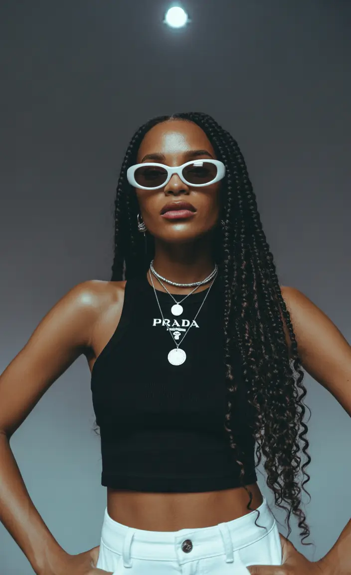 Beautiful Summer Braids for Black Women 2025 Twist Braids with Spiral Ends and High-Fashion Vibes