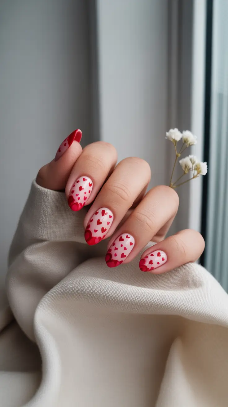 cute summer almond nails Heartfelt and Flirty